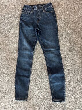 Old Navy Dark Blue High-Rise Skinny Jeans